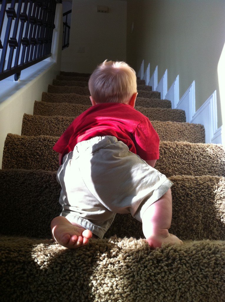 I love me some stairs!