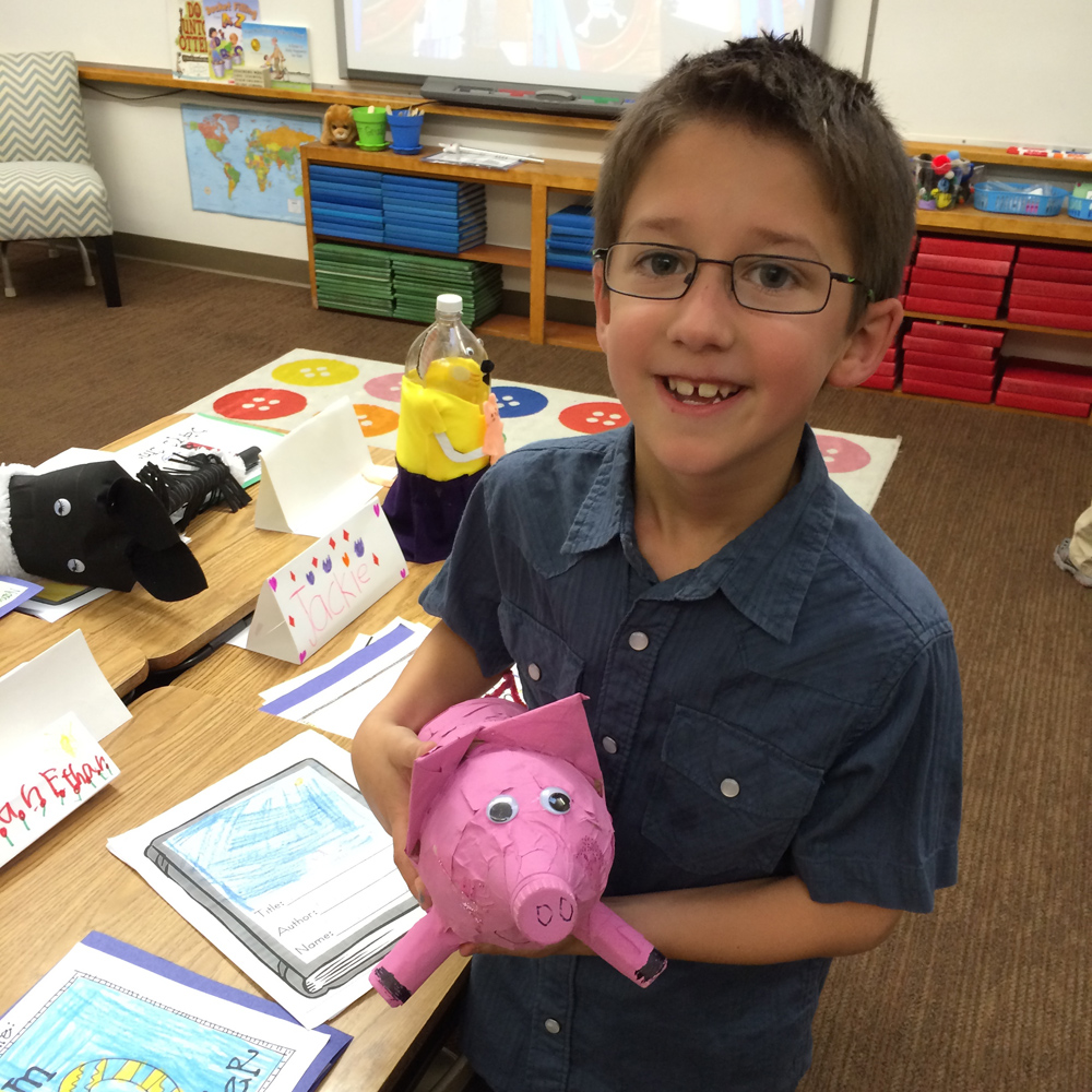 Class assignment: Create your book's main character out of a 2 liter bottle. Huh? Thank goodness Aunt Lizzy was in town! Mercy Watkins never looked so good.