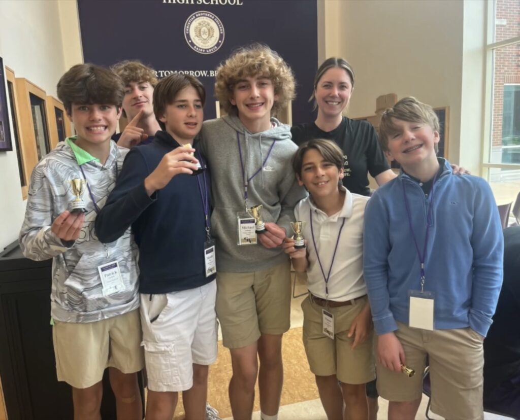 Max at 7th Grade CBC Challenge Day 2024